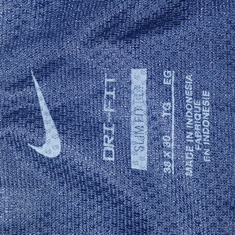 Nike Dri-Fit Vapor Slim Fit Golf Pants  Color-Blue NWT - Picture 6 of 9